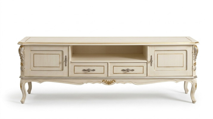 RTV Lowboard rtv Luxe kast tafel woonkamer hout meubels Klassiek laag dressoir