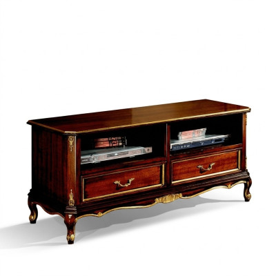 Klassiek dressoir tv laag TV-kast tafel woonkamer luxueuze houten meubels nieuw