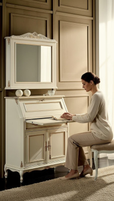 Ontwerp Kast Luxe Secretaris Dressoir Commode Bureau Tafel Italiaans