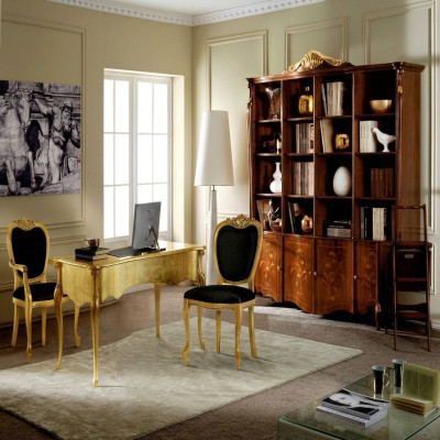 Meubels Klassieke Stijl Boekenkast Ontwerp Luxe Kast Italiaanse Meubels