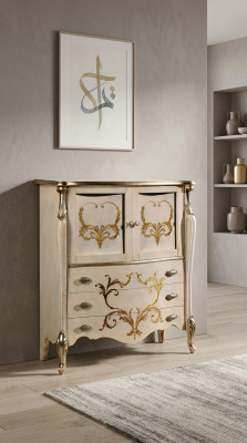 Ontwerp Barok dressoir slaapkamer woonkamer ladekast hout
