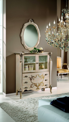 Kast Sideboard Kast Planken Italiaanse meubels Barok Rococo Plank Kasten