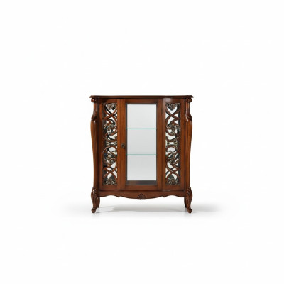 Ontwerp meubels hout luxe klassieke stijl barok vitrine Italiaanse meubels dressoir.