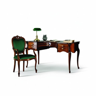 Schrijftafel barok rococo tafel 2-delige set garnituur Italiaanse meubels.