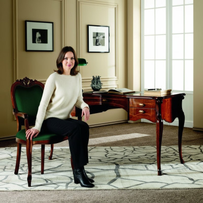 Italiaanse klassieke houten meubels luxe design bureau kantoormeubelen