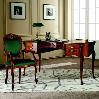 Italiaanse klassieke houten meubels luxe design bureau kantoormeubelen