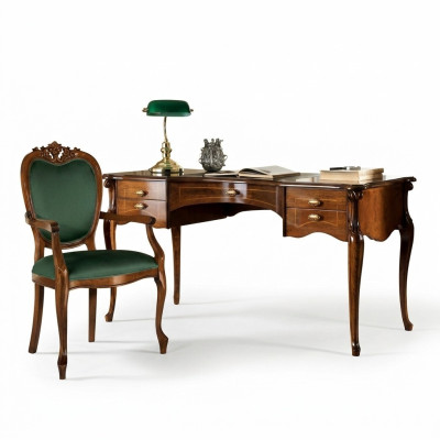 Italiaanse klassieke houten meubels luxe design bureau kantoormeubelen