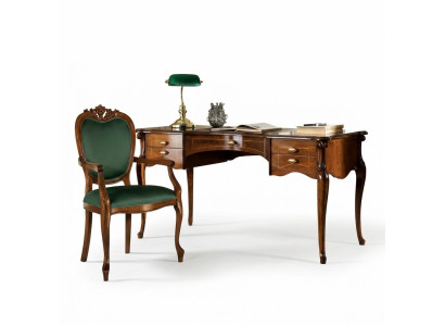 Italiaanse klassieke houten meubels luxe design bureau kantoormeubelen