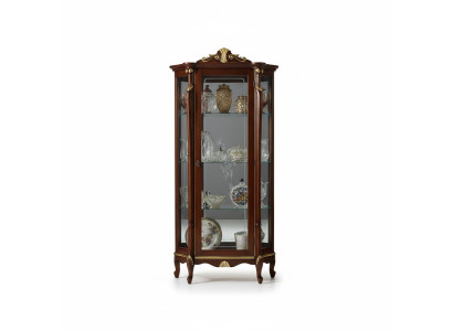 Italiaanse meubels Hout Klassiek Stijl Ontwerp Vitrinekast Plank Kasten