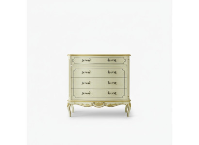 Ontwerp meubels in barokstijl, houten dressoir, Italiaanse meubels, luxueus dressoir.