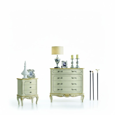 Ontwerp meubels Stijl Klassieke luxe xxl commode Wit hout Luxe Italiaans