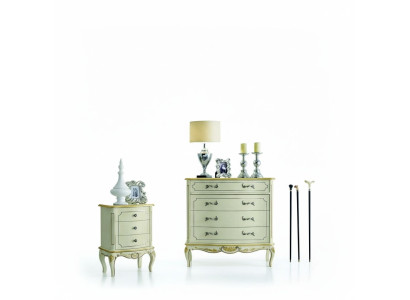 Ontwerp meubels Stijl Klassieke luxe xxl commode Wit hout Luxe Italiaans