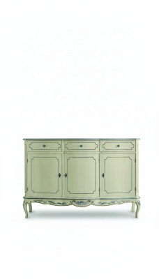 Ontwerp meubels in klassieke stijl wit houten dressoir Italiaans.
