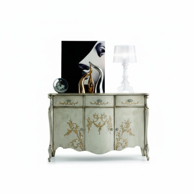 Design meubels Stijl Barok Commode Dressoir Luxe Sideboard Hout Italië