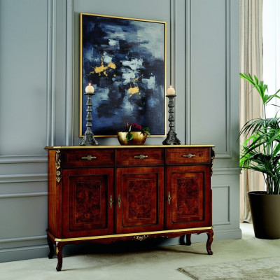 Stuur Italiaanse meubels in barokstijl, commode, kasten, ontwerper.