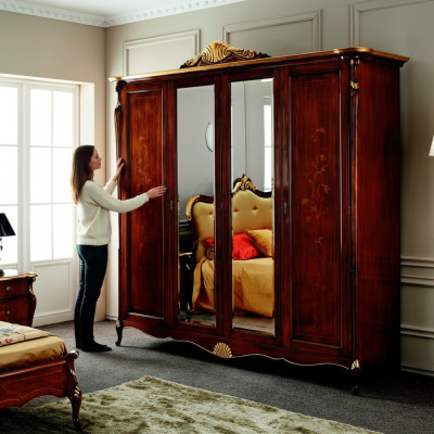 Kast Kledingkast Woonkamer Kasten Stijl Meubels Hout Italiaanse meubels
