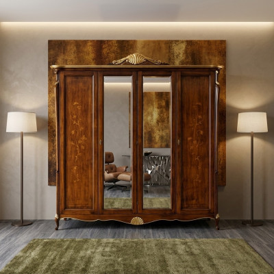 Kast Kledingkast Woonkamer Kasten Stijl Meubels Hout Italiaanse meubels