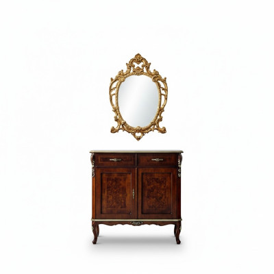 Ontwerper Hout Italiaanse meubels Design meubels Stijl Barok 2-delig dressoir
