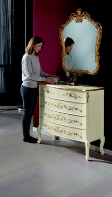 Meubels Hout Stijl Barok Ladenkast Kasten Designer Luxe Italiaans