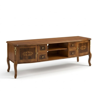 Ontwerp dressoir tv Lowboard tv-kast tafel woonkamer houten meubels barokstijl nieuw.