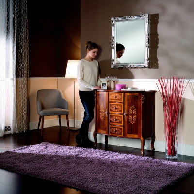 Italiaanse stijl meubels Luxe consoletafels RTV Bruine commode Barok Antieke stijl Nieuw