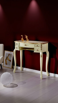 Ontwerp luxe meubels secretaire antieke stijl barok tafel hout Italiaanse meubels nieuw.