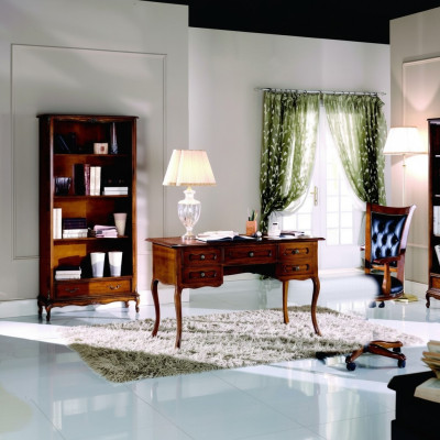 Italiaans klassiek houten meubels Luxe bureau kantoormeubilair stijl