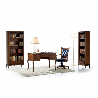 Italiaans klassiek houten meubels Luxe bureau kantoormeubilair stijl