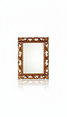 Ontwerp xxl grote spiegel wandspiegel echt houten frame hangspiegel luxe meubels