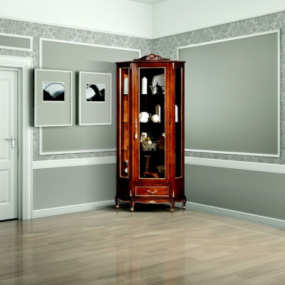 Eckvitrine Kast Ontwerp Kasten Designer Meubels Italiaanse Meubels Planken Plank