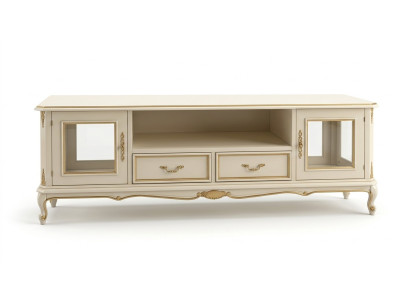 Sideboard tv Lowboard rtv Kast Tafel Woonkamer Hout Meubels Barok Stijl Nieuw