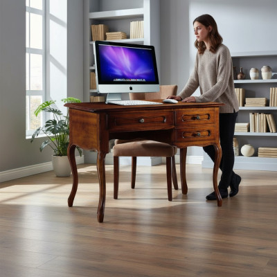 Luxe bureau Italiaanse klassieke houten meubels Kantoorinrichtingstijl