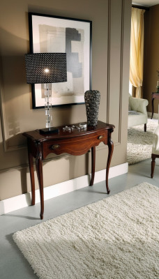 Hout Italiaanse meubels console tafel bruin meubilair stijl barok design meubels nieuw