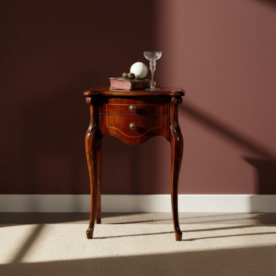 Console tafel Bruin meubels Hout Italiaanse meubels Stijl Barok Design Meubels Nieuw