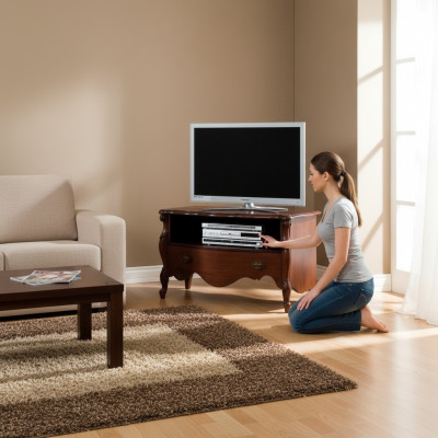 Sideboard tv Lowboard rtv Kast Italiaanse meubels Woonkamer Hout Massief hout