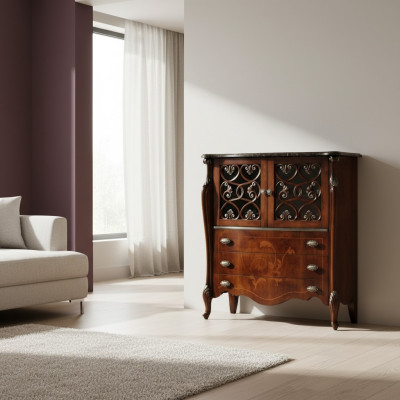 Stuur dressoir kast vitrine ladekast design meubels kasten lades