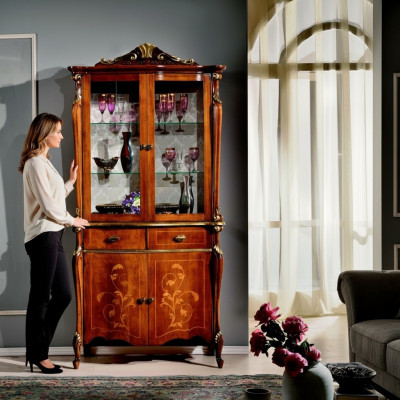 Luxe Italiaanse meubelen Buffet Dressoir Ontwerp Kast Commode Houten Meubels