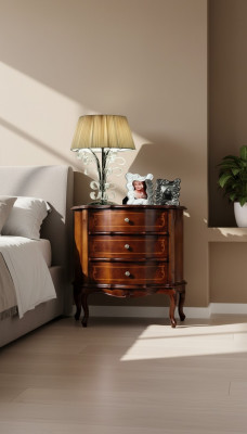 Italiaans meubelontwerp dressoir kast bruin luxe houten meubelstijl barok.