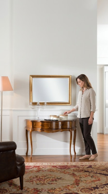 Ontwerp luxe meubels in barokstijl console tafel houten dressoir.