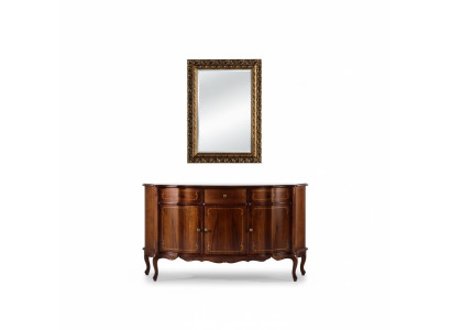 Stuur houten luxe Italiaanse meubels 2-delige set meubelstijl barok commode.