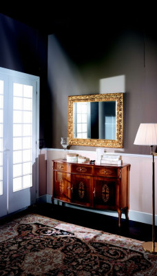 Ontwerper Houten Luxe Italiaanse Meubels 2-delig Set Meubelstijl Barok Commode
