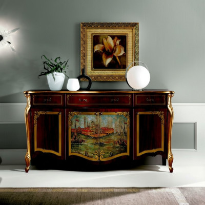 Ontwerp meubels Luxe barok dressoircommode dressoir xxl Ontwerp Italiaanse Nieuw