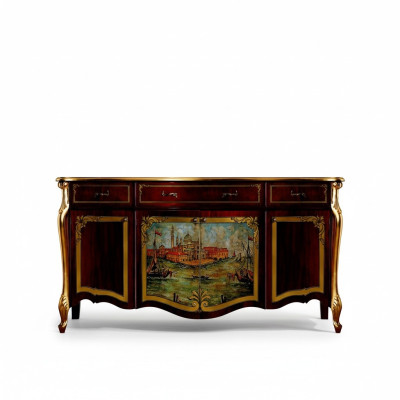 Ontwerp meubels Luxe barok dressoircommode dressoir xxl Ontwerp Italiaanse Nieuw