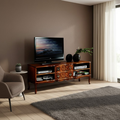 Italiaanse houten meubels Sideboard tv Lowboard Lange rtv kast Woonkamer