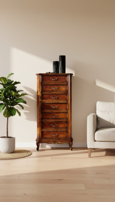 Italiaanse meubels in barokstijl, luxe houten dressoir en dressoir nieuw