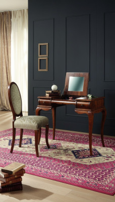 Ontwerp bureau secretaresse luxe schrijf kantoormeubilair houten tafels kantoor.