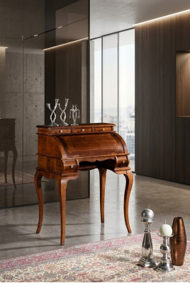 Kantoor meubels hout luxe design tafel secretaire luxe schrijf tafels kantoor
