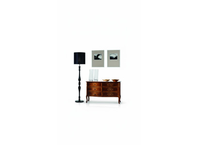 Italiaanse houten commode in barokstijl, dressoir, klassieke meubels, nieuw.