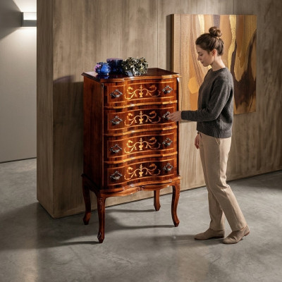 Designer Italiaanse houten meubels dressoir dressoir sideboard luxe stijl.