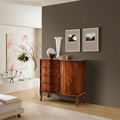 Luxe designer Italiaanse houten meubels dressoir dressoir barok stijl sideboard
